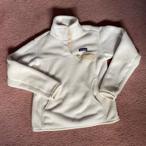 White/Cream Patagonia Pull over